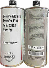 Nissan Transfer Fluid for ATX90A,	KLD2200001EU, 1 л.