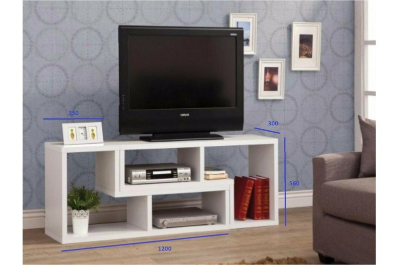 Тумба під телевізор у вітальню з ДСП ТВ-10 Флеш дуб сонома/венге Мікс Меблі, фото 1