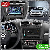Lb Штатная магнитола в машину для Volkswagen Golf 6 2008-2012 экран 9" 1/16Gb Wi-Fi GPS Base
