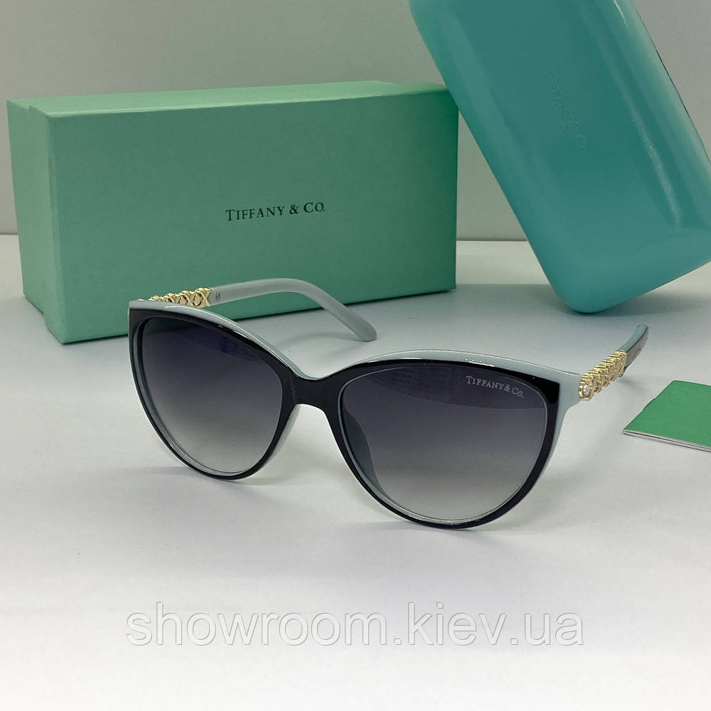 Жіночі брендові окуляри Tf (3641) blue