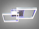Світлодіодна LED люстра з діммером і підсвіткою, 90W, фото 2