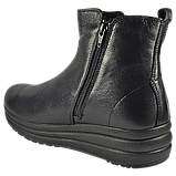 Шкіряні ортопедичні жіночі підліткові черевики Туреччина чорного кольору Форест Орто 4Rest Orto розмір 36-42, фото 5