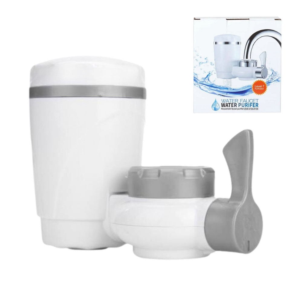 Проточний фільтр для води очищувальний з активованим вугіллям Water Purifier насадка фільтр на кран, фото 1