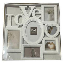 Рамка EVG INNO ZB-6-4440 WHITE COLLAGE 6