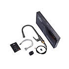 Кран кухонний з висувною лійкою Kroner KRP Graz - GRP030-T, змішувач на раковину в кухню, фото 9