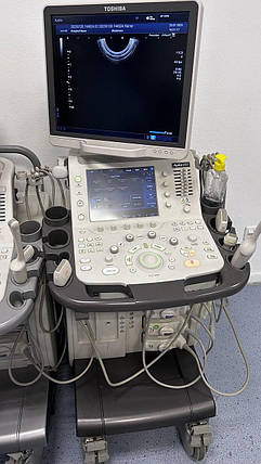 Ультразвуковий діагностичний апарат Toshiba Aplio 400 (TUS-400) серія Platinum, фото 3