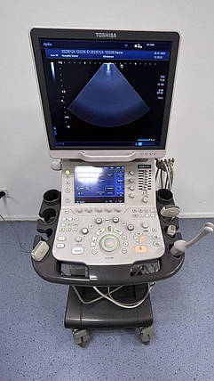 Ультразвуковий діагностичний апарат Toshiba Aplio 400 (TUS-400) серія Platinum, фото 1