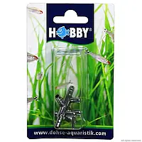 Кран на три выхода (металл) Hobby Metallic Air Valve 4/6мм 3-Ways (63350)