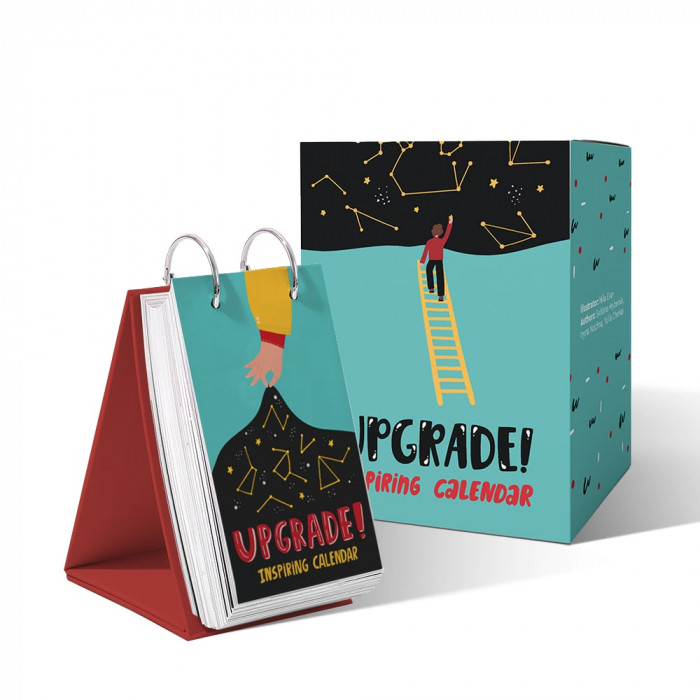 Англійский календар UPGRADE CALENDAR оригінальний подарунок