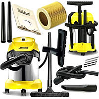 Пылесос karcher для дома, Пылесосы для магазинов KARCHER 1000Вт, Пылесос karcher, DEV