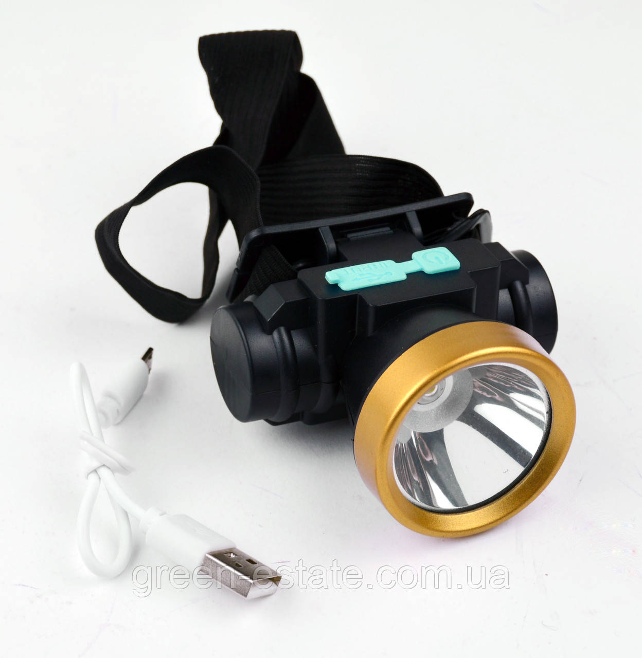 Налобний ліхтарик з акумулятором Head Lamp 1LED