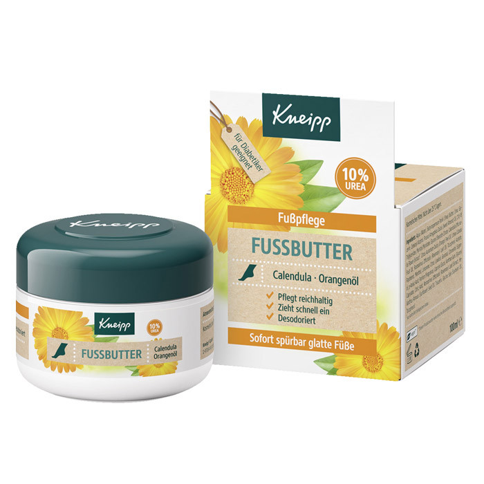 Крем-олія для ніг Календула й Апельсин Kneipp Calendula & Orange Foot Repair Butter 100 г