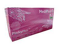 Перчатки нитриловые PinkyPlus Розовые