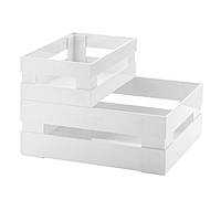 Набір з двух ящиків універсальний білого кольору 169501100 GUZZINI "Lv"