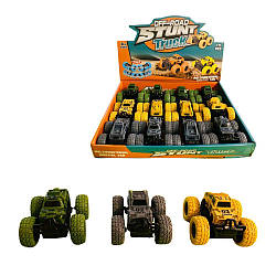 186-22 Машинка Монстр Трак, 3 кольори, інерція, 12 штук у коробці