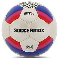 Футбольный мяч №5 CRYSTAL SOCCERMAX FB-4192 Бело-красный