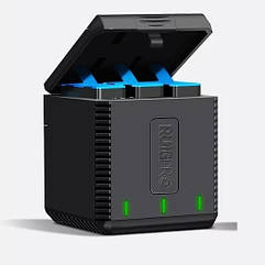 Зарядний пристрій куб для екшн камер GoPro Hero RuigPro