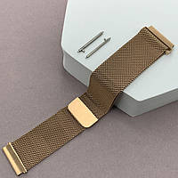 Ремешок металлический для Samsung Galaxy Watch 3 45mm миланская петля для самсунг вотч 3 розовый o7g