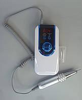Портативний акумуляторний фрезер для манікюру Blueque BQ-520, 35 000 об/хв, 50 Вт, Білий з синім