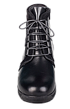 Шкіряні ортопедичні жіночі демісезонні черевики Туреччина чорного кольору Форест Орто 4Rest Orto розмір 36-42, фото 4