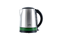 GIPFEL Чайник електричний для кип`ятіння води, 1.7 л. Матеріал: нерж сталь, пластик. Колір обідка: зелений. 2005 GIPFEL "Lv"