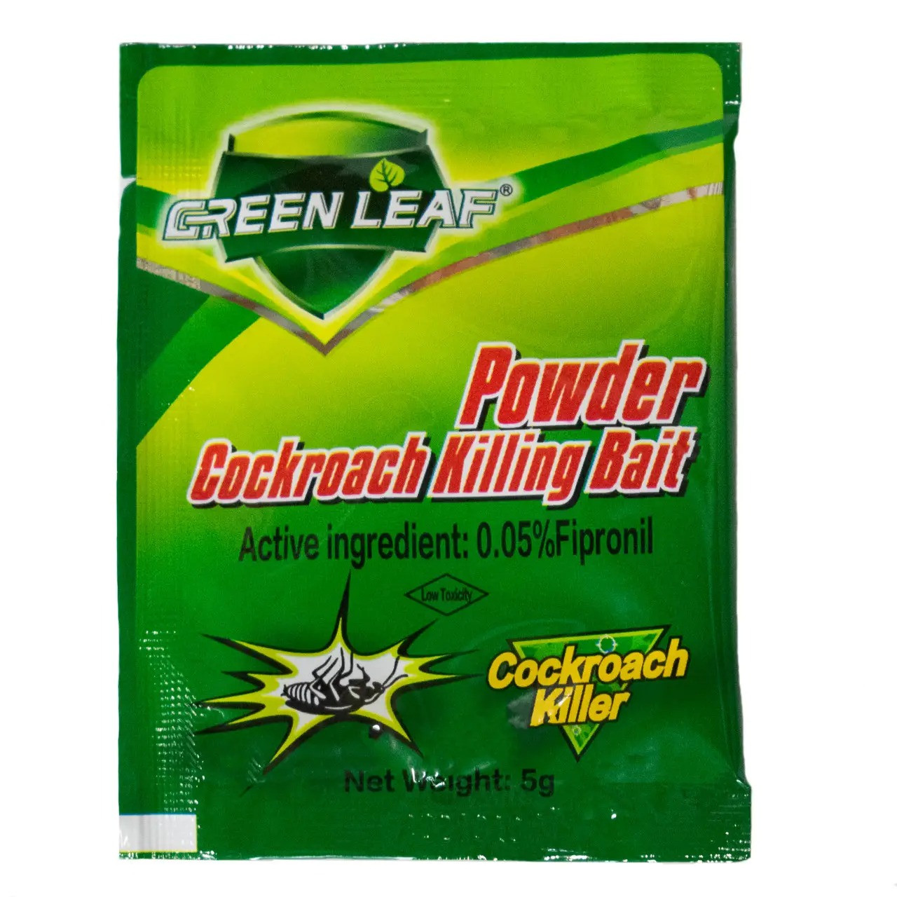 Комплект: средство от тараканов Green Leaf Powder Cockroach Killer 2шт. порошок от тараканов в квартире (NS) - фото 3 - id-p1985860083