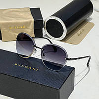 Женские безоправные солнцезащитные очки (25302) black