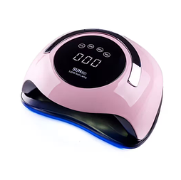 Лампа для сушки гель-лаку з ручкою SUN BQ5T Рожева 120W
