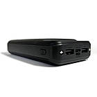 Power Bank 20000 mAh з ліхтариком type-c Чорний, фото 4