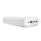 Power Bank 20000 mAh з ліхтариком type-c Білий, фото 3