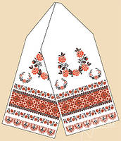 Заготівля для вишивки рушника ГАБАРДИН