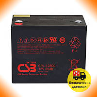 Аккумулятор для ИБП CSB GPL12800 80 А·ч, AGM аккумулятор