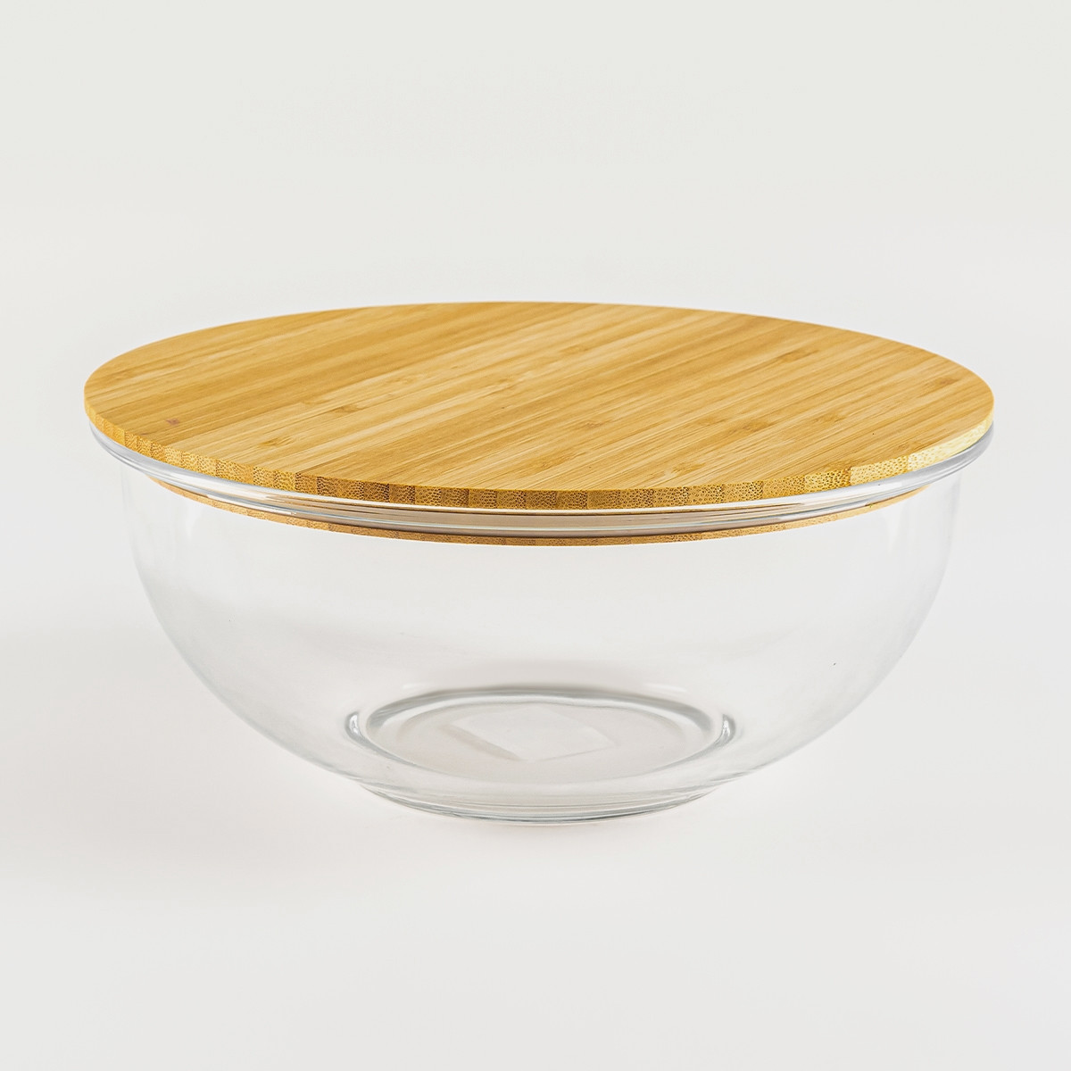 Ємність для зберігання МВМ MY HOME кругла з кришкою 1.4 л (KP-59 MT/WOOD)