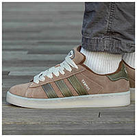 Мужские / женские кроссовки Adidas Campus 00s Brown Haki, унисекс коричневые замшевые кроссовки адидас кампус