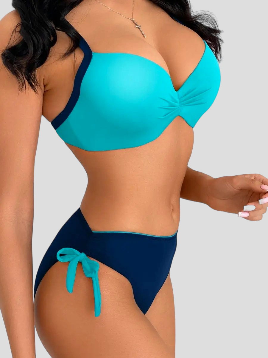 Жіночий купальник із м'якою чашкою Z.Five 5716-18 бірюзовий на 46 50 54 укр розмір