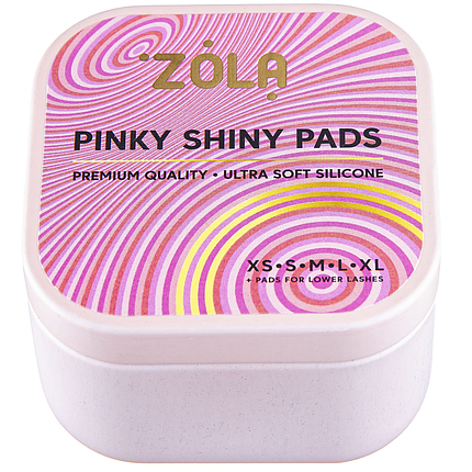 Валики для ламінування вій ZOLA Pinky Shiny Pads, 5 пар, фото 1