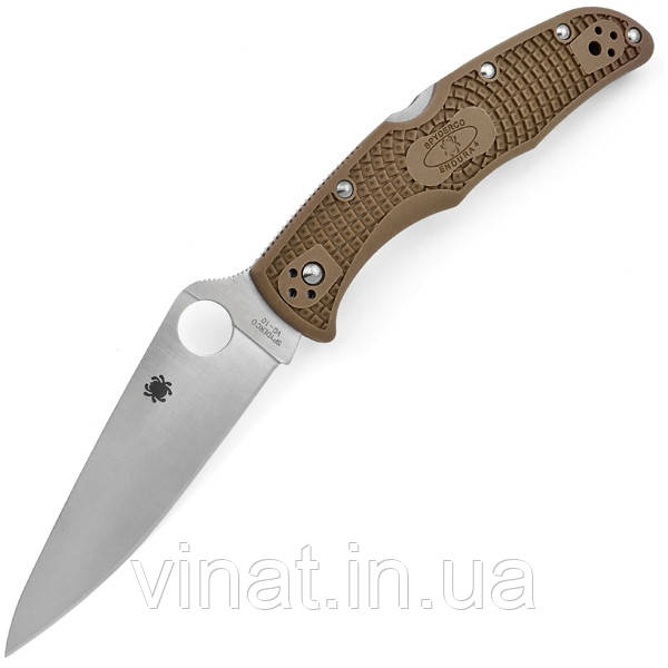 Ніж Spyderco Endura 4 Коричневий Китай, фото 1