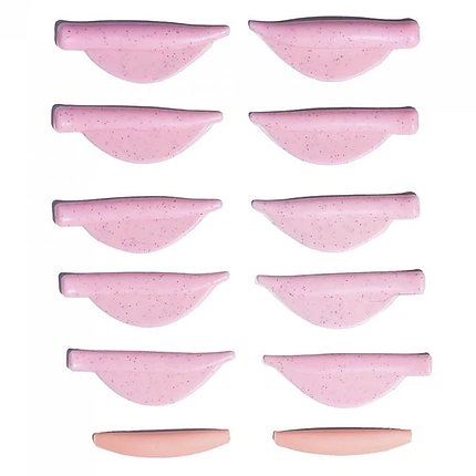 Валики для ламінування вій ZOLA Pinky Shiny Pads, 5 пар, фото 2