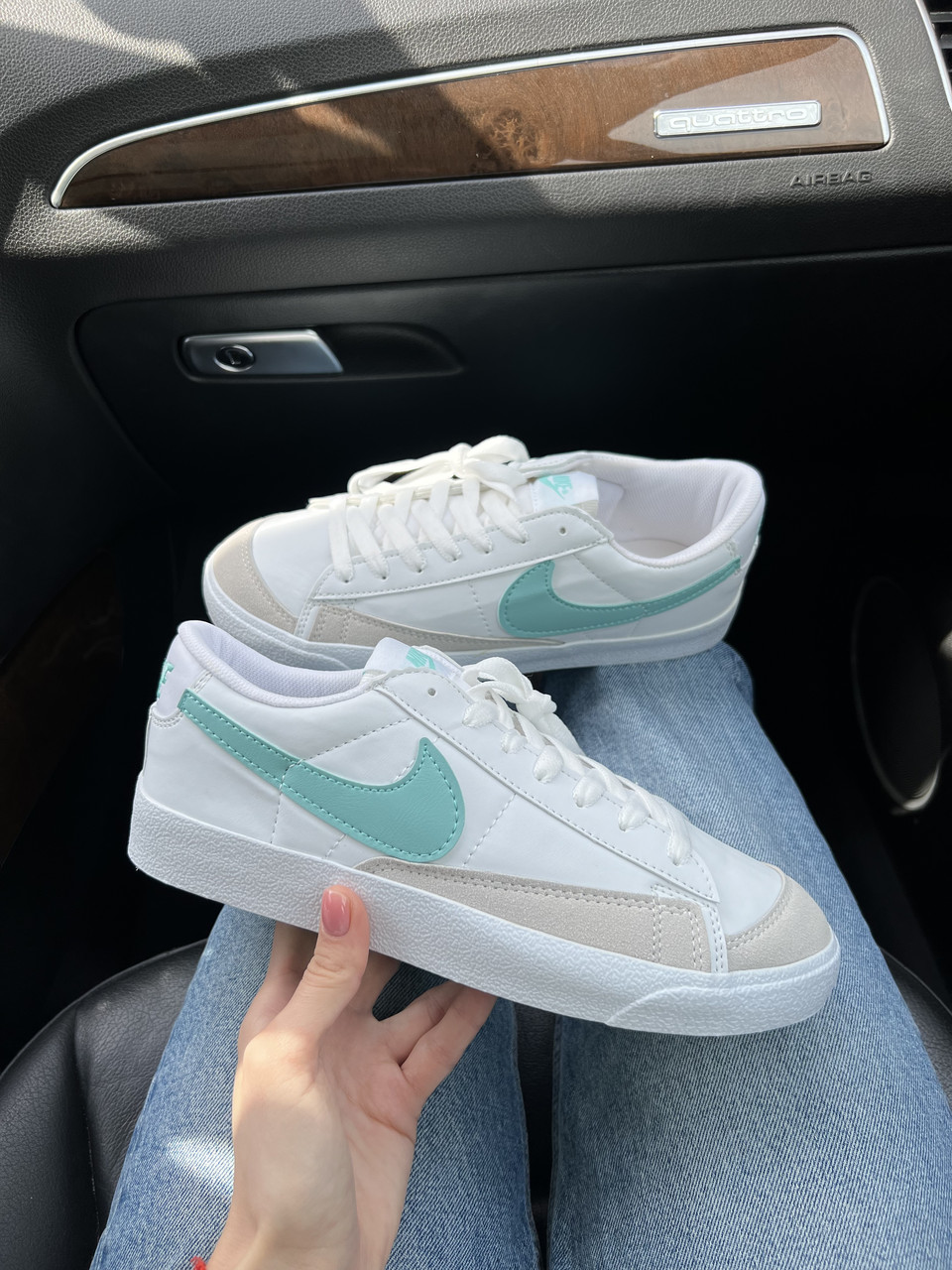 Nike Blazer Low Platform White/Mint