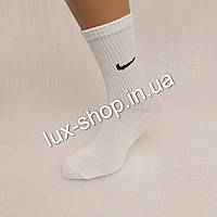 Носки Nike / Найк (тенниска/спортивные) белые размер 37