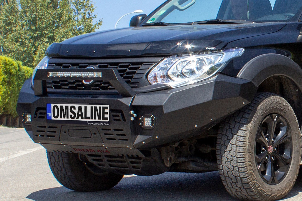 Передній бампер з захистом картеру Dakar для Fiat Fullback 2016- рр від VLF комп., фото 1