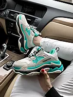 Triple S white/grey/turquoise