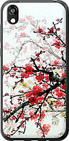 Чехол с принтом для Huawei Honor 8S / на хуавей хонор 8с с рисунком Цветущий куст
