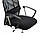 Крісло офісне,поворотне з мікросіткою, чорне,висота 109-119 см Chomik FOT5047, фото 4