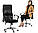 Крісло офісне,поворотне з мікросіткою, чорне,висота 109-119 см Chomik FOT5047, фото 7