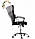 Крісло офісне,поворотне з мікросіткою, чорне,висота 109-119 см Chomik FOT5047, фото 10