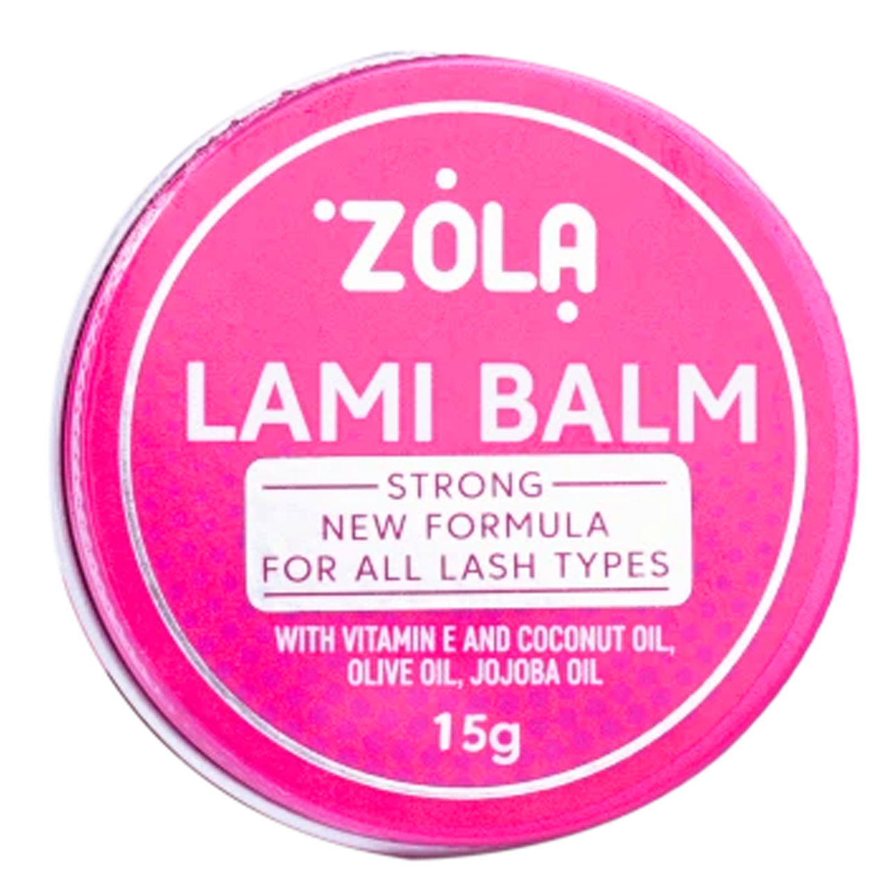 Клей для ламінування вій ZOLA Lami Balm Pink, 15 г рожевий