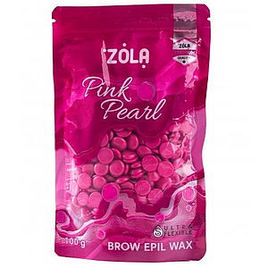 Віск гранульований для брів Pink Pearl Zola, 100 г