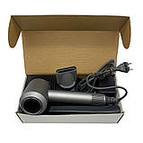 Фен для волосся Super Hair Dryer з функцією швидкого сушіння та насадкою концентратор, фото 2