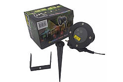 🔥Лазерна установка вулична RD-8001 RGB (3 кольори) 12 візерунків XL-719RGB новорічний проєктор